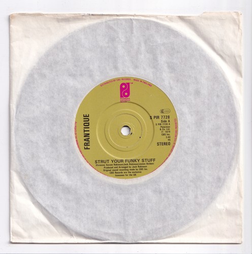 (AE742) Frantique, Strut Your Funky Stuff - 1979 - 7 inch vinyl