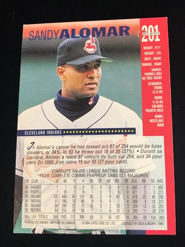 1994 O-Pee-Chee Baseball - - - Pick A Card -#1 - #268 - Picture 318 of 442