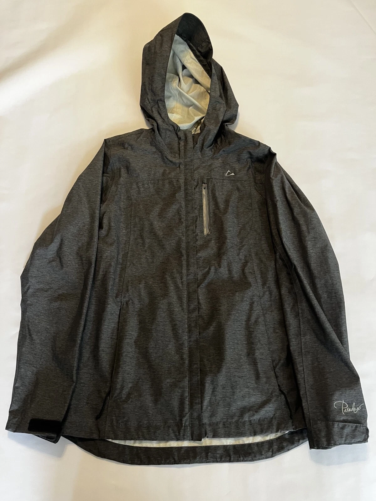 Paradox Outdoor Lightweight Windbreaker Hoodie Grey Men's Small