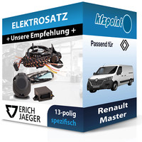 FüR Renault Master 11.2012-Jetzt Jaeger E-Satz 13Polig Fahrzeugspezifisch