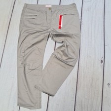 Sheego Chino Stoffhose Hose Gr. 42 - 56 Kurz Normal Größen Grau (5617) NEU