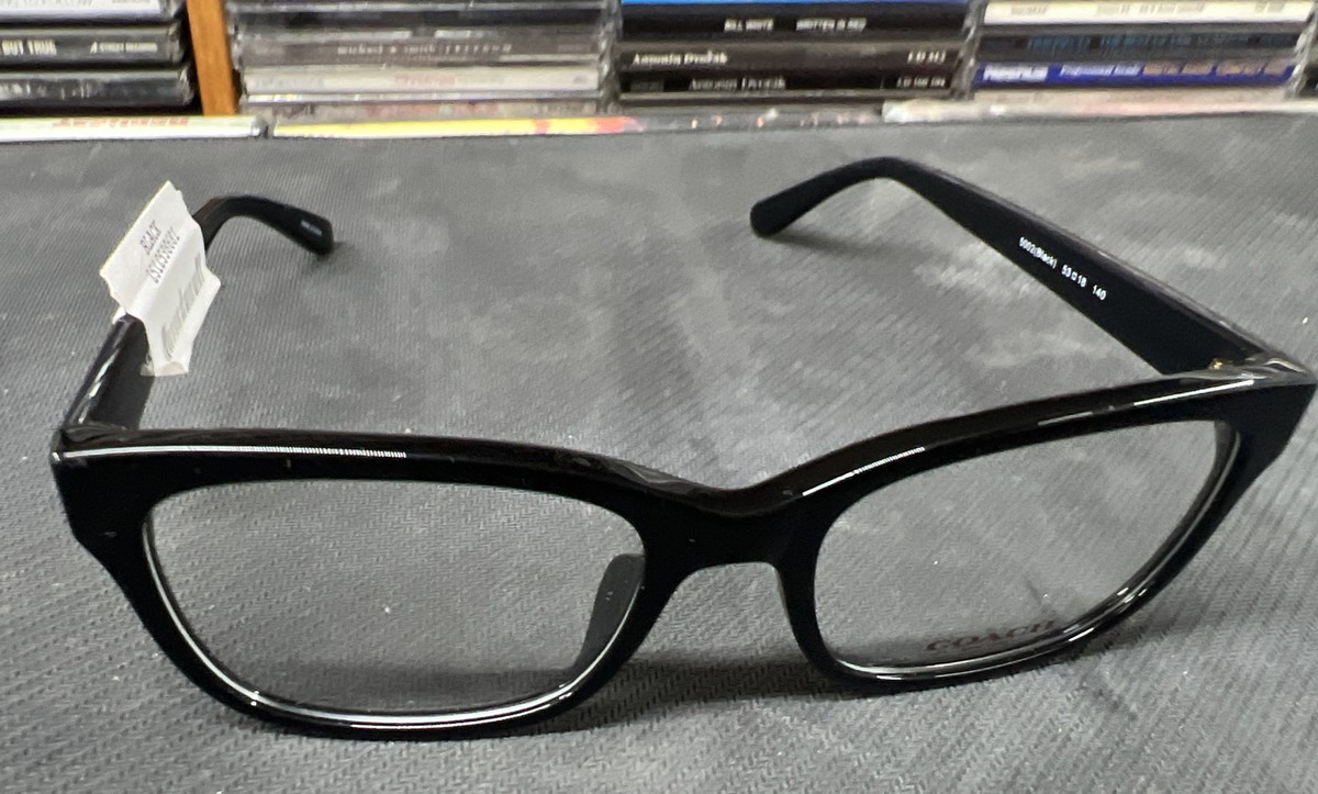 Coach HC 6267D 5002 Black Plastic Square Eyeglasses 54mm Coach HC6170U - Square Black Frame Eyeglasses | Eyebuydirect main image 2