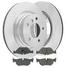 Rear Right & Rear Left Vented Brake Rotors Wi...