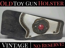 VINTAGE Cowboy TOY HOLSTER JEWELED 1950s 60s USA Made
