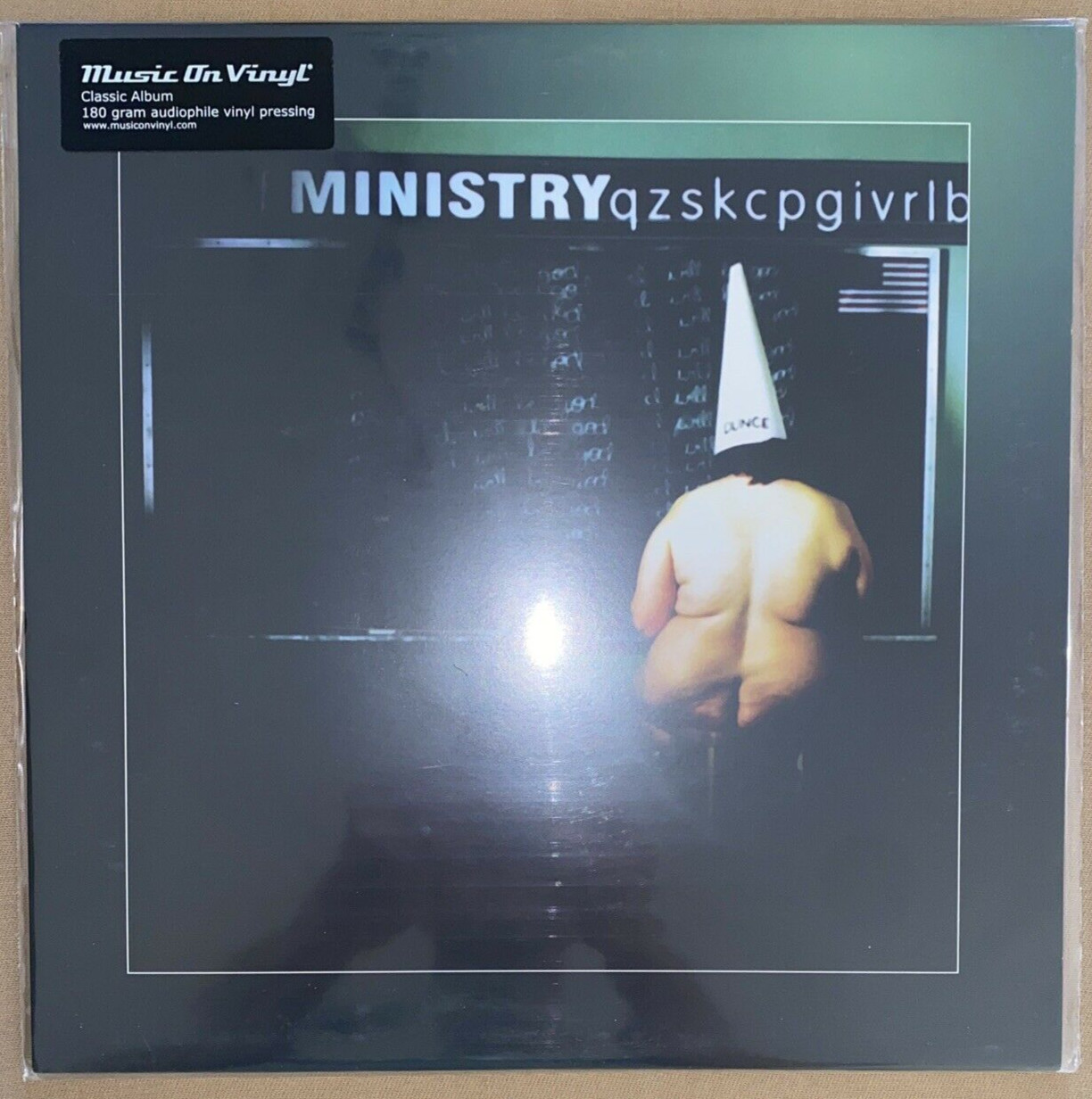 ВИНИЛОВАЯ ПЛАСТИНКА MINISTRY DARK SIDE OF THE SPOON ДЛЯ АУДИОФИЛОВ, 180 ГРАММ, ИМПОРТНАЯ, ЗАПЕЧАТАННАЯ С МОНЕТНОГО ДВОРА