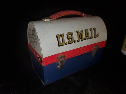 1969 Vintage US POST LUNCHBOX mit Mr. Reißverschluss - Aladdin Industries keine Thermoskanne - Bild 2 von 7