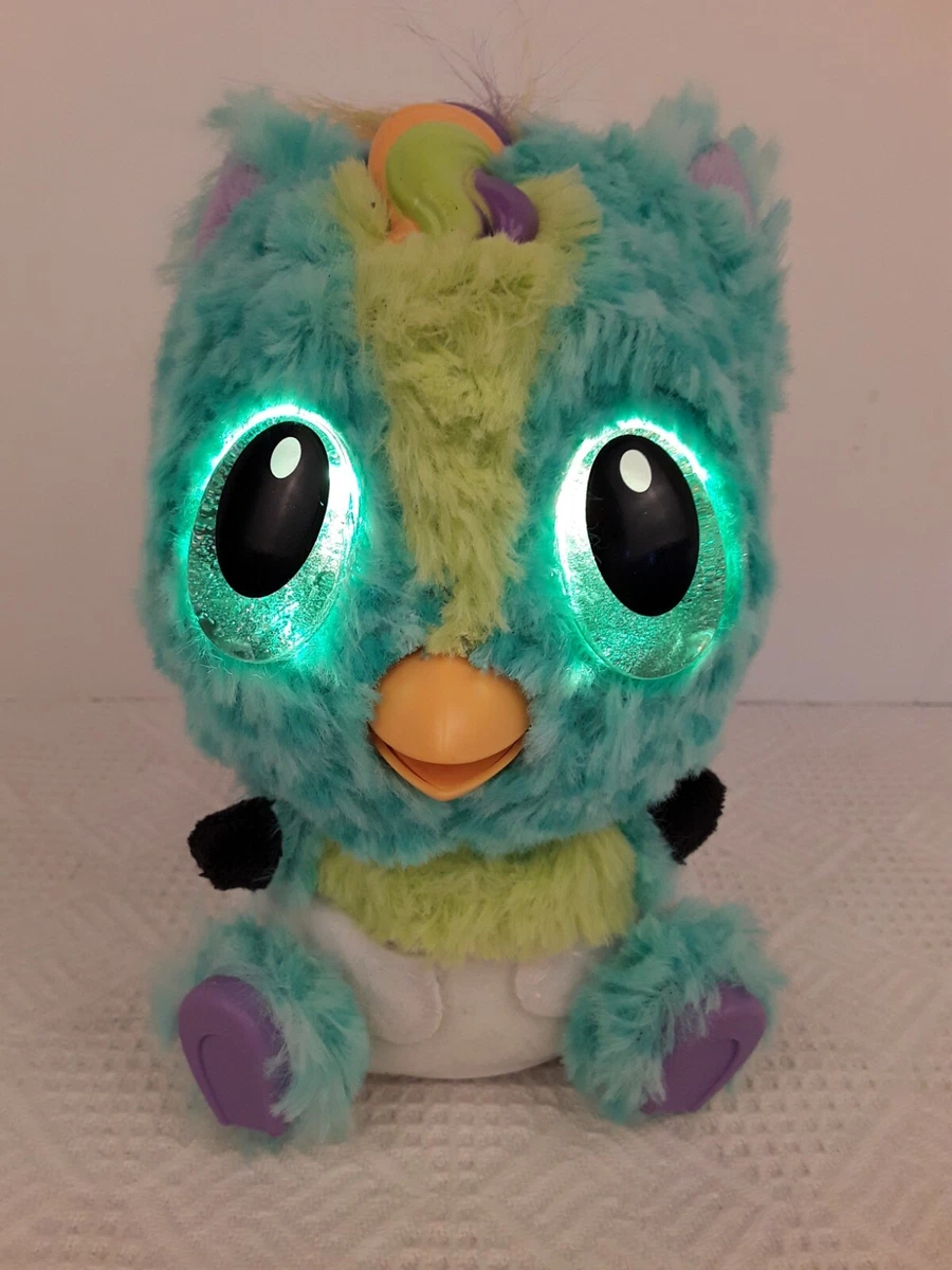 Hatchimals 6 1 4 Owlicorn Interactive Toy Unicorn Hatched Blue Purple Eyes 56L