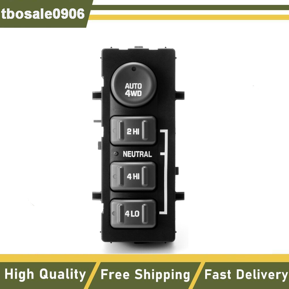 99-02 Chevy Silverado GMC Sierra 4x4 Transfer Case Switch for 4WD Pickup Trucks