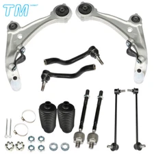 For 2007-2013 Nissan Altima Control Arms Tie Rod Sway Bar 10Pcs Suspension Kit
