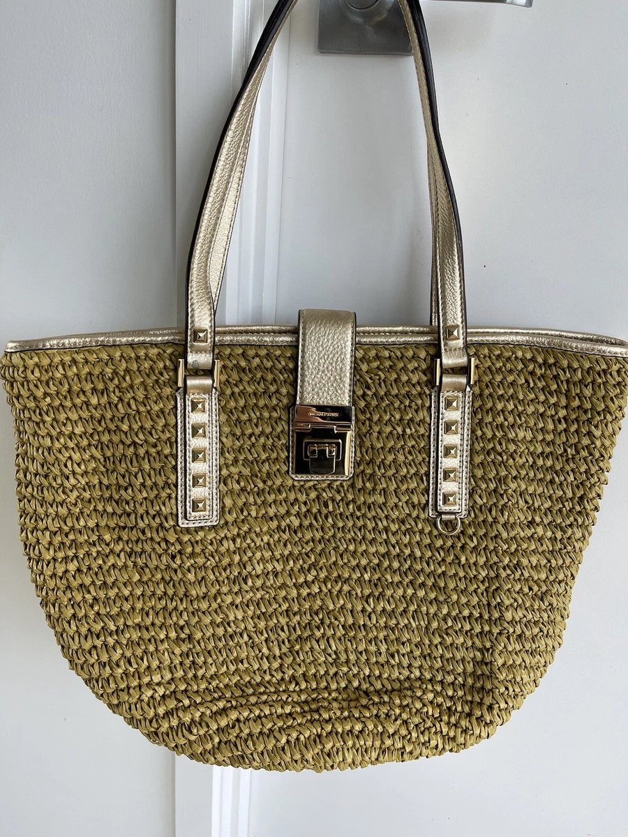 Michael kors raffia bag cheap