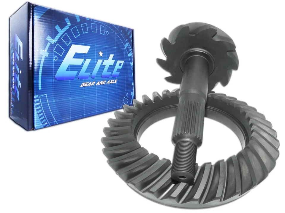 Juego de engranajes trasero Ford 9" 4.33 anillo y piñón Mustang Torino F150 Elite Q1 Foto 3 de 4