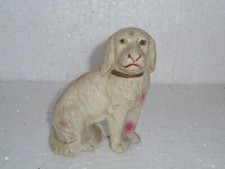 Vintage White Colorful Dog Celluloid Figurine/Toy , Japan
