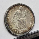 1886 Liberty Seated Dime - Ch BU (#59006-L)