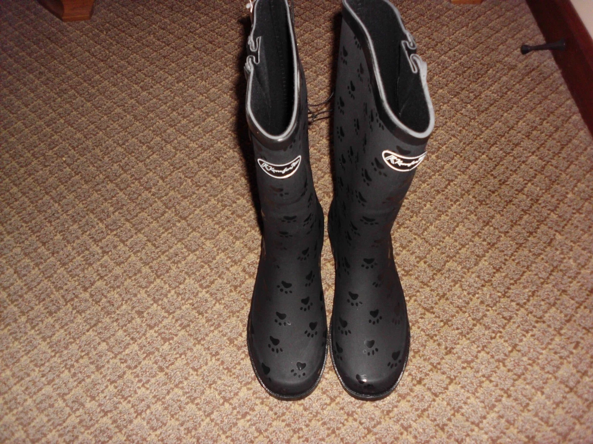 PAW PRINTS K KomForme Womens Waterproof Fashion Boots size 7M new