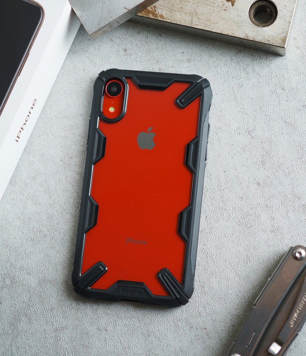 Ringke Fusion-X Compatibile Con Cover IPhone 14 Pro Max (6.7''), Custodia Disegni Camuffare Antigraffio Retro Rigido Con Antiurto Paraurti Robusto TPU - Camo Black - Foto 9