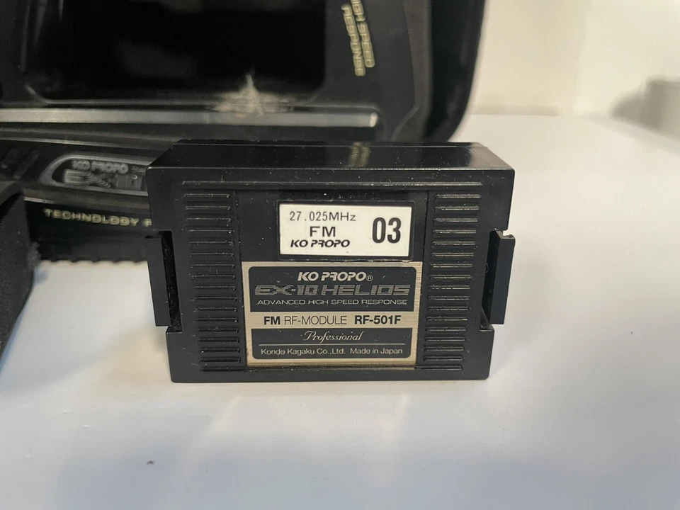 Ko Propo EX-10 Helios Transmitter Controller With Bag & Receivers - Tested! - Image 3 of 4