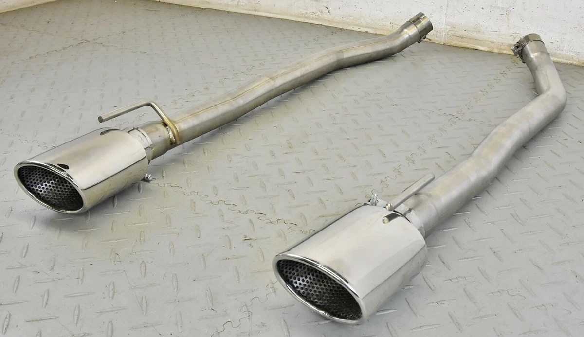 JAGUAR XJ8 XJ6 XJR X308 REAR EXHAUST BOX REPLACEMENT STAINLESS PIPE PERFORMANCE