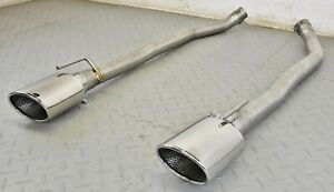 Exhaust Box with Tail Pipe For Jaguar GJR298 Right Hand Silencer Tail Pipe JR298