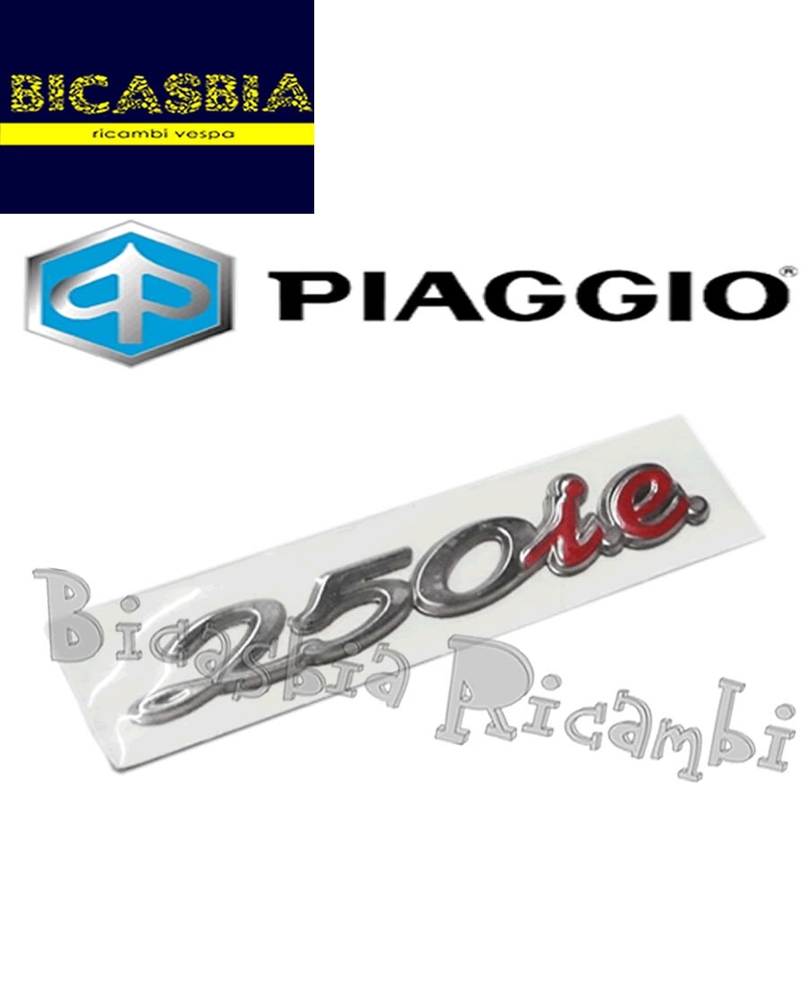 656236 Plate Adhesive 250 For Bonnet Engine Vespa GTS 250
