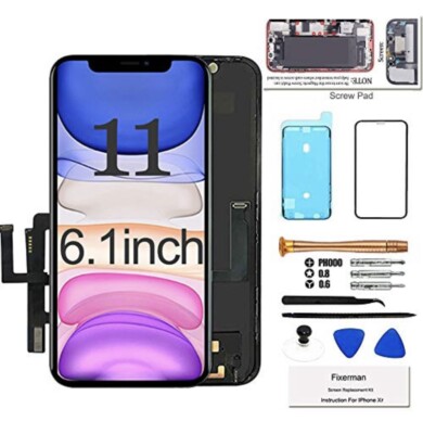 Fixerman For IPhone 11 LCD Screen Replacement 6.1 Inch