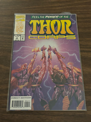 Thor Corps #4 (December 1993, Marvel Comics) Direct Edition