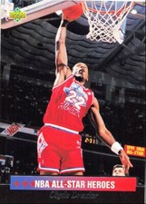 1992-93 Upper Deck NBA All-Star Set Clyde Drexler Portland Trail Blazers #13