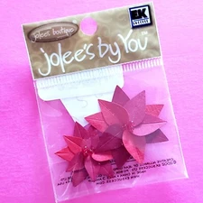 2002 RARE Jolee's By You EK Success Poinsettia Jolee's Boutique Ser 1A JJCEO20A