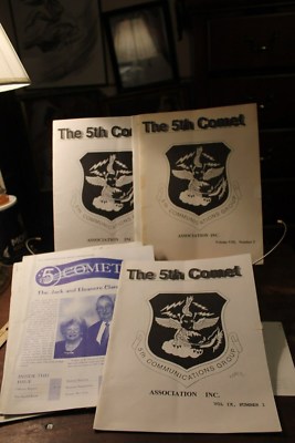 Vintage 1990's The 5th Comet Newsletters 5th Comm Group Lot of 11