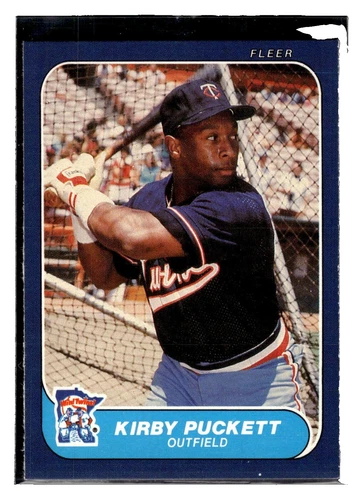 Fleer Kirby Puckett Baseball Sports Trading Card Singles