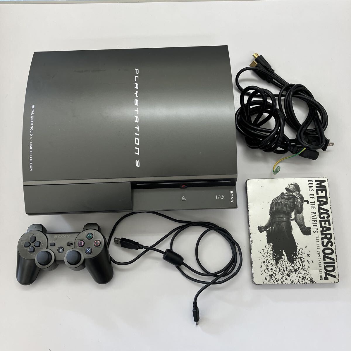 PS3 Metal Gear Solid 4 MGS4 Premium Pack HAGANE Console Limited