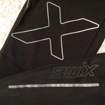 Swix Mens Delda Light Softshell Nordic Skiing and Winter Running Pants Athletic