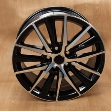 18''x8'' Black Alloy Wheel 95093 For Toyota Camry 2021 2022 2023 Replacement Rim