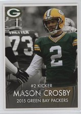 2015 Green Bay Packers Police Mason Crosby #19 1c7
