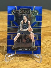 2023-24 Panini Select Concourse Blue Prizm #76 Dereck Lively II RC (2FO)