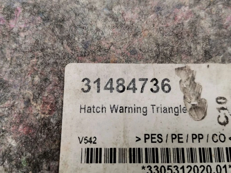 Volvo S90, V90 2017 revestimiento portón trasero tapa maletero 31484736 Foto 3 de 3