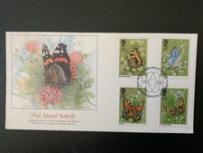 Product Image: Great Britain 1981 #941-944 Butterflies - Fleetwood FDC