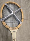 WILSON Tennis Racket Vintage Wood Jack Kramer Autograph With ZEPHYR Brace — photo 1
