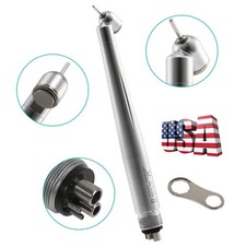 Dental 45 Degree Surgical High Speed Handpiece Push Button 4Hole yabangbang WCA
