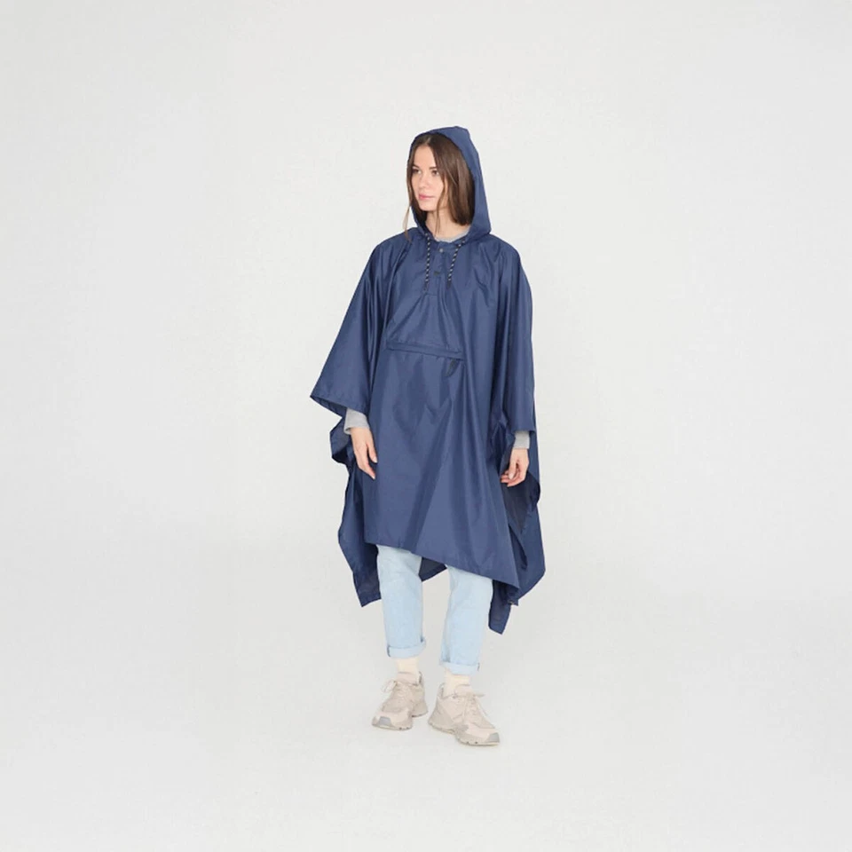 Impermeabile Bisetti Blu scuro [Taglia unica] - Immagine 2 di 3