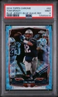2014 Topps Chrome TOM BRADY Blue Wave Refractor #62 PSA 9 Mint Patriots