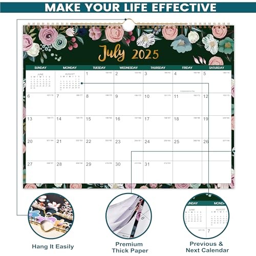 Calendar 2025-2026 - Jul. 2025 - Dec. 2026, Wall Calendar 2025-2026, 18-Month - Picture 5 of 8