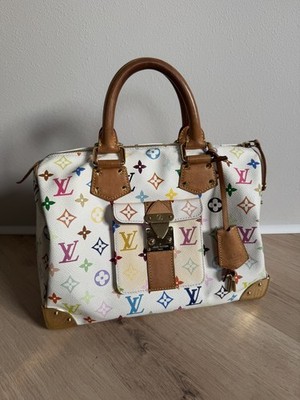 Original Louis Vuitton Tasche Speedy Murakami Multicolor