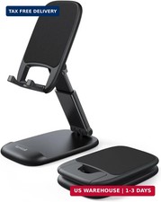 Cell Phone Stand for Desk, Height Angle Adjustable Phone Holder