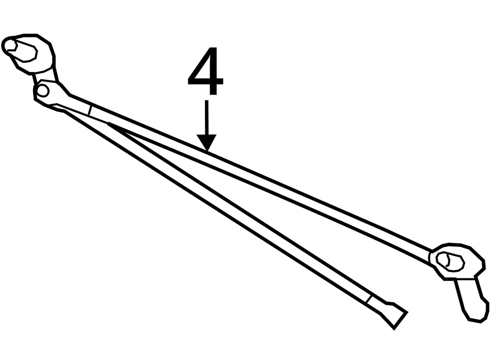 Wiper 变速器适用于 92 - 19 21 - 22 福特 E350 范 6835418 — 第 4/4 张图片