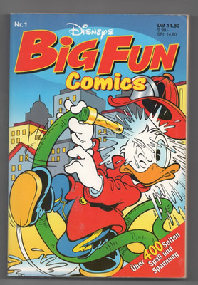 BIG1 - BIG FUN COMICS 1 - LTB - DISNEY - MICKY MAUS - DONALD DUCK - DAGOBERT