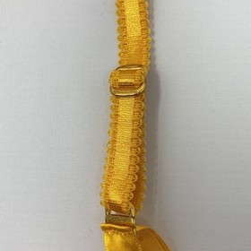 Agent Provocateur Anna Yellow Frilly Suspender AP3 Medium NEW