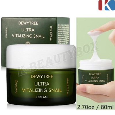 DEWYTREE Ultra Vitalizing Snail Skin Care Cream Toner Emulsion Serum Augencreme