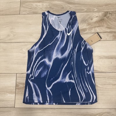 NWT Nike Dri-FIT ADV AeroSwift Running Singlet Tank HV2643-492 Men s US Medium