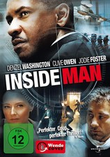 Inside Man DVD Denzel Washington Spike Lee Thriller FSK 12 Deutsch