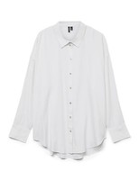 Damen Oversize Langarmbluse Vero Moda Vmnora, Bright White, Xs, Baumwolle